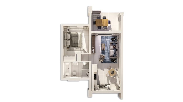 Apartment Type A3 floor plan