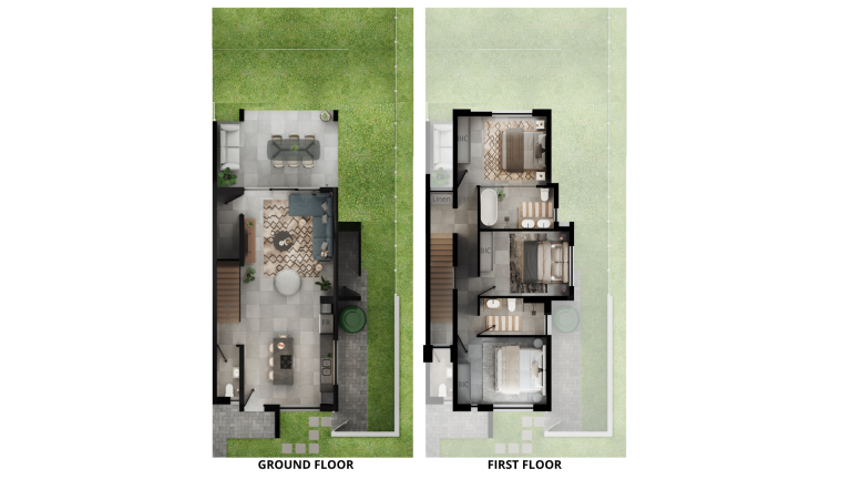 Home Type C1 floor plan